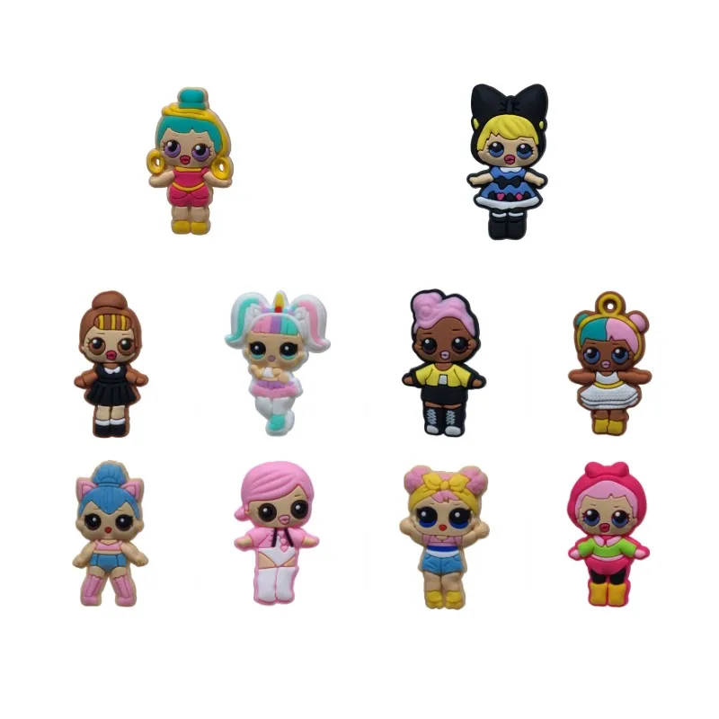 159 mix50pcs 50 шт./лот Мики Мстители обувь талисманы Алфавит пряжки подходят группы браслет КРОК талисманы JIBZ единороги кнопки для обуви Дети Рождественский подарок - Цвет: 159 mix50pcs