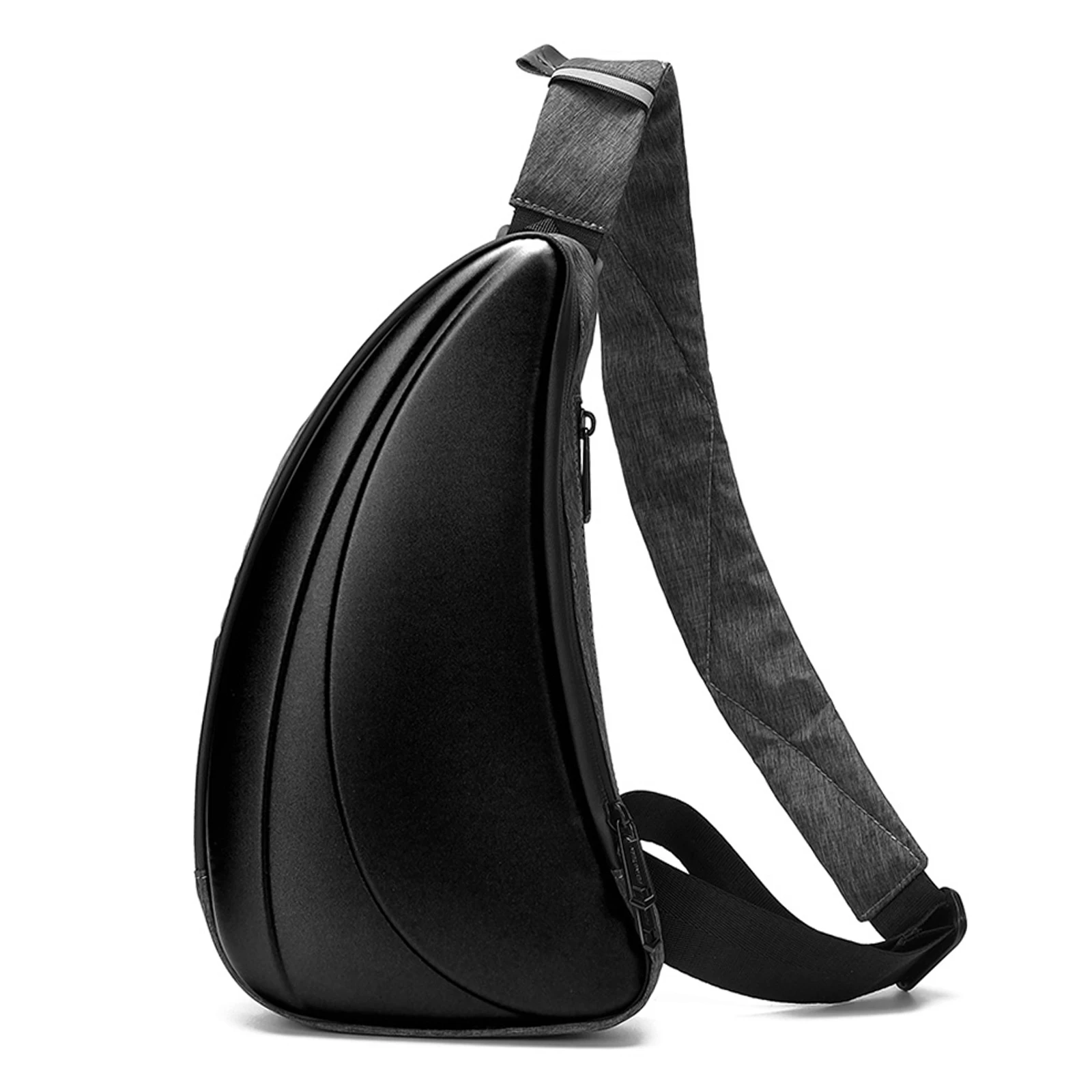 Сумка слинг через плечо водонепроницаемый дорожный нагрудной рюкзак с USB портом