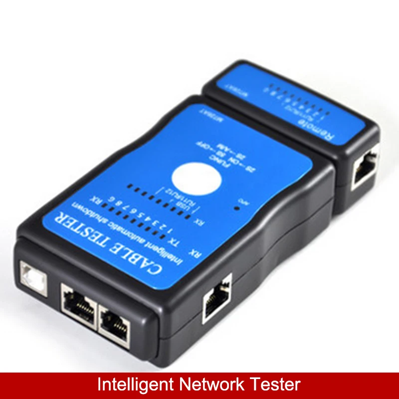 Интеллектуальный Интернет-тестер RJ45 Ethernet Checker детектор инструмент EM88