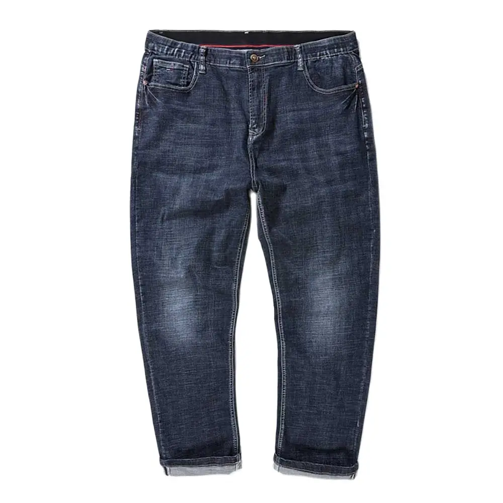 Trend Harem Jeans Men Casual Denim Pants Loose Baggy Stretched Trousers Plus Size Straight Joggers Streetwear Clothing