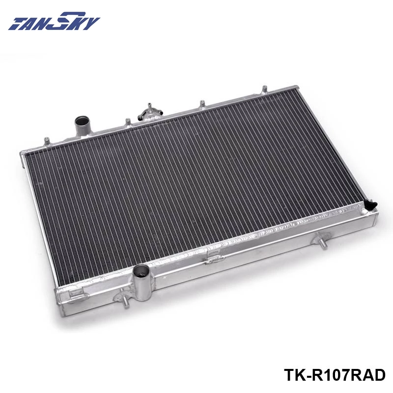 42 мм 2 рядный алюминиевый радиатор для Mitsubishi LANCER EVO 4 5 6 1997 1998 1999 2000 MT|radiator for