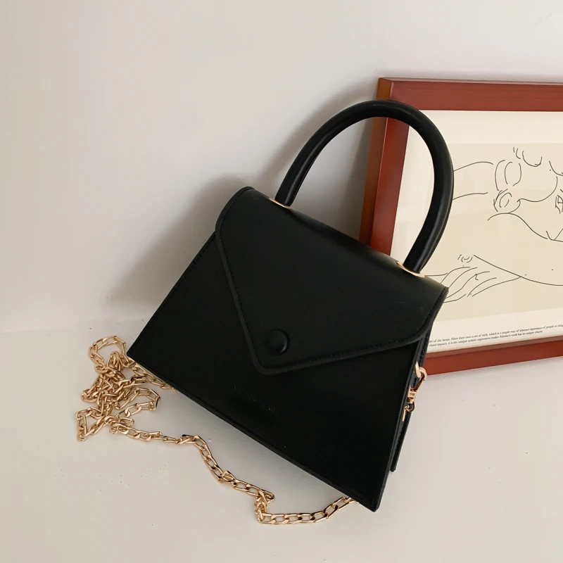 

New Woman Shoulder Bag Fashionable Simple Chain Messenger Bag High Quality Luxury Designer Handbag 2021 New Female Underarm Bag