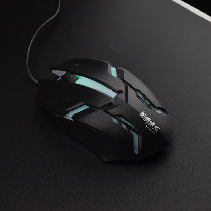 Прямая поставка 5500 dpi светодиодный оптическая игровая мышь USB Проводная
