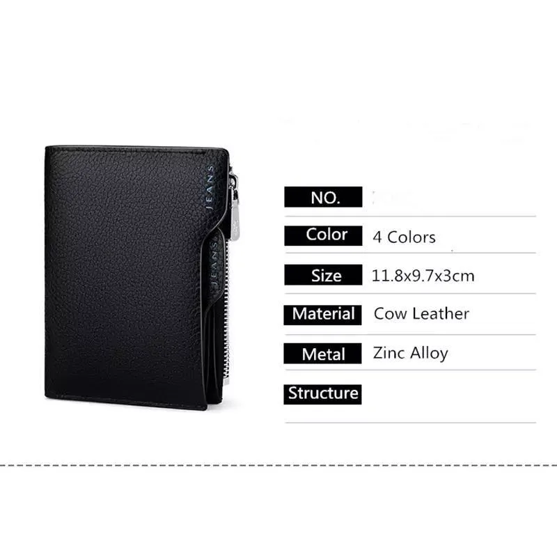 Роскошный брендовый кошелек из натуральной кожи мужской со съемными отделениями