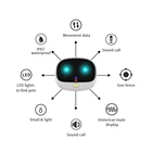 GPS-трекер для домашних животных, RF-V47 устройство для отслеживания кошек, Исторический маршрут, Двусторонняя голосовая связь, Мелодия звонка для поиска вашего питомца, кнопка SOS