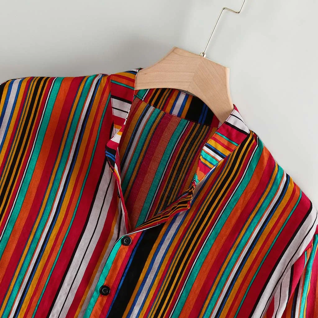 Мужская Повседневная модная рубашка с отворотом формальная мужская летняя