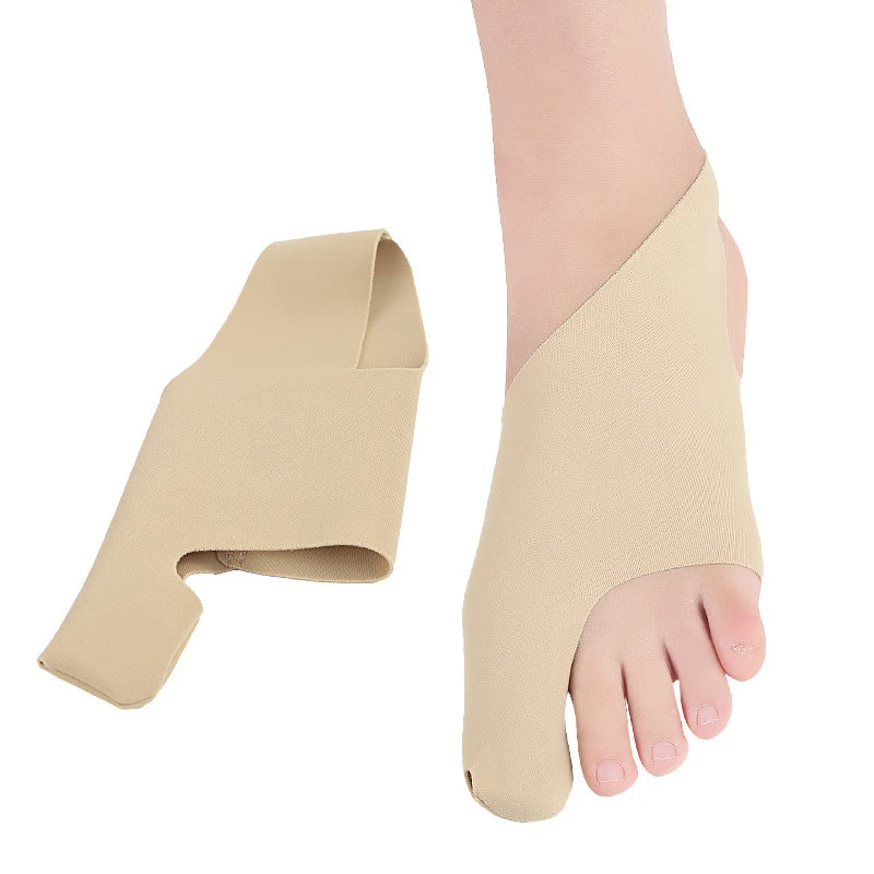

1 Pair Bunion Toe Straightener Bandage Hallux Valgus Corrector Foot Care Orthosis Support Hallux Valgus Bandage Toe Separator