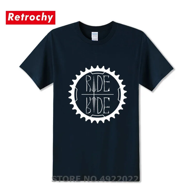 Футболка мужская с логотипом MTB Ride модная футболка 2019 года для горного велосипеда