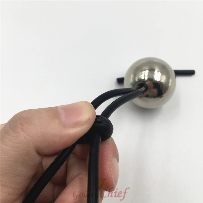 Увеличитель пениса с металлическим шариком подвесной удлинитель вешалка для