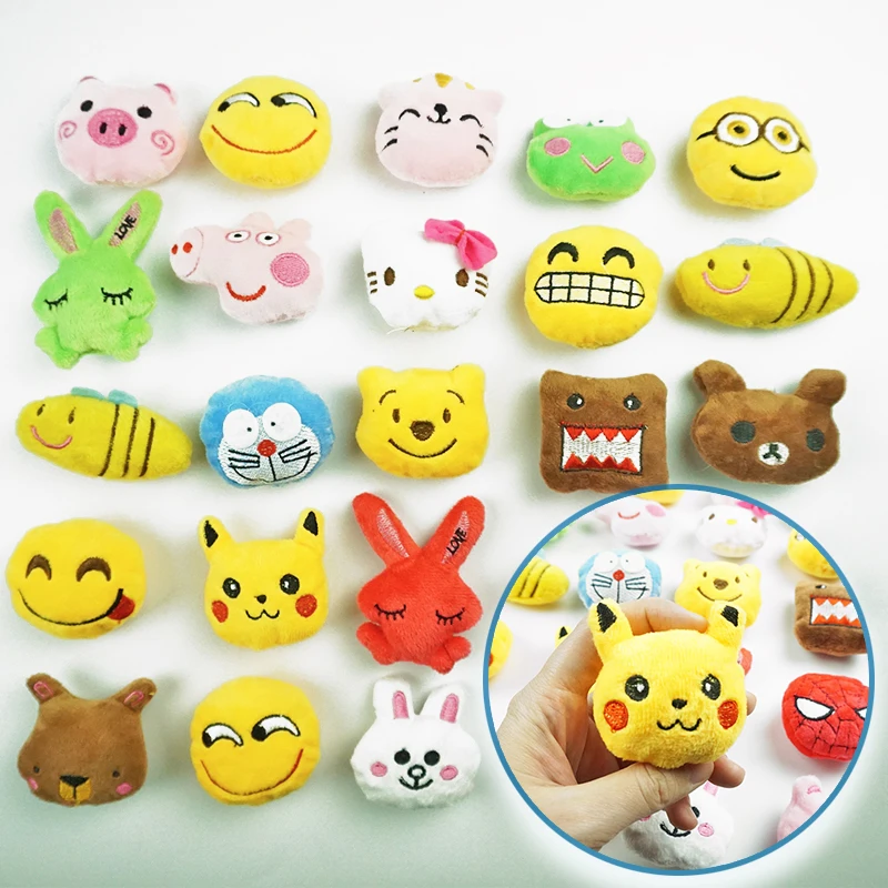 Плюшевые игрушки куклы кролики медведь и т. Д. маленькая мини-игрушка 6*4 см мягкая