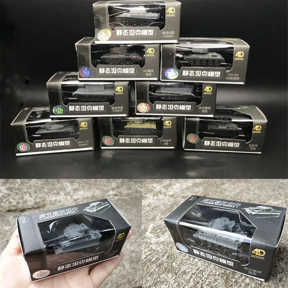 Восемь готовых моделей основной боевой тигр большой палец танки игрушки модель