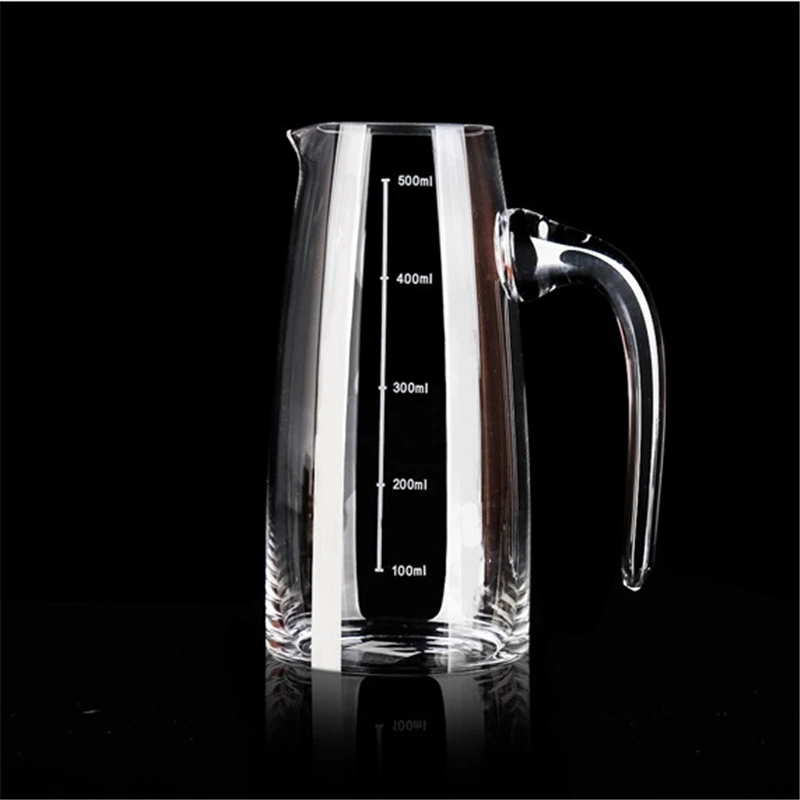 Коктейльный шейкер 300 мл/500 мл набор для бара Хрустальная стеклянная пуля чашка