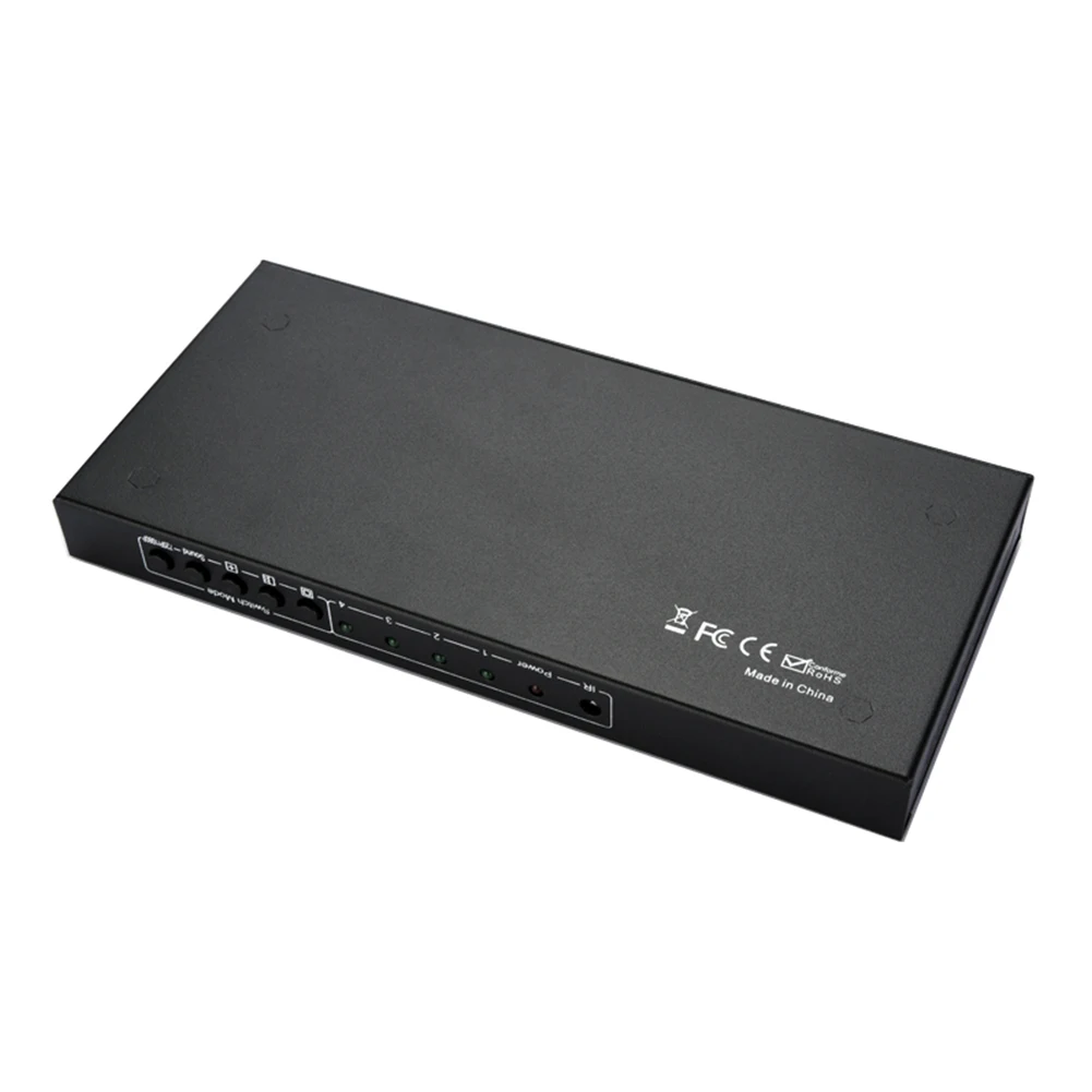 

4x1 Quad HDMI-совместимый полный переключатель 1080p бесшовный мульти-просмотр ИК-экран разделитель конвертер 5 режимов для ПК/STB/DVD