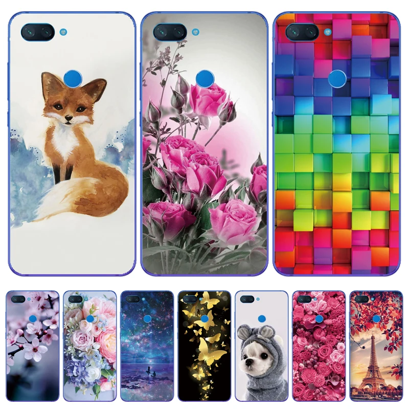 Мягкий силиконовый чехол для Xiaomi Mi 8 Lite 6 26 дюйма|Бамперы| |