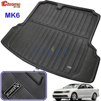 for vw jetta a6 mk6 cargo liner rear trunk boot mat luggage tray floor carpet protector cars 2012 2013 2014 2015 2016 2017 2018