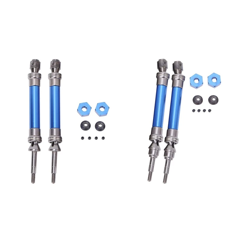 

2PCS RC CVD Transmission Axle, Drive Shaft Set CVD Fit for Traxxas Slash 1/10 NSV775 Model Car
