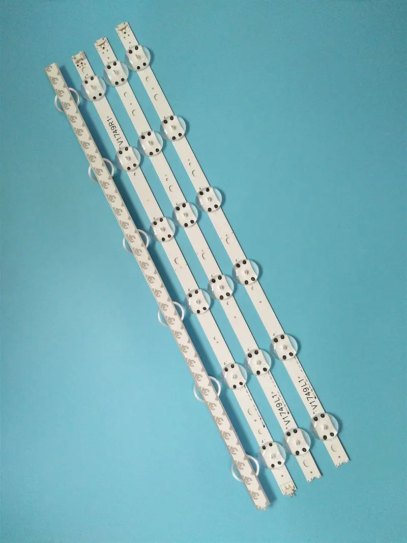 

LED TV Illumination Part Replacement For LG 49LJ617T-TB 49LJ617V-TB 49LJ622V-ZC LED Bar Backlight Strip Line Ruler V1749L1 2862A