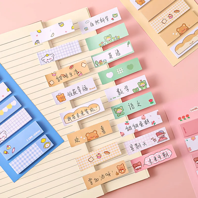 Kawaii Мультфильм Instagram Многофункциональный индекс записная книжка Липкие заметки