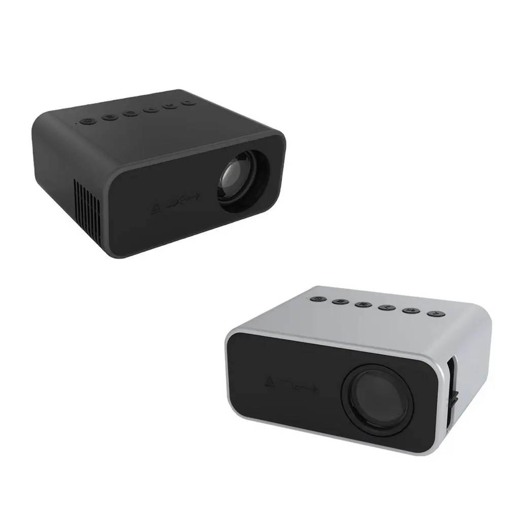 YT500 Home Mini Projector Miniature Children's Family Portable High Definition Mobile Projector 18W LED Proyector 1080P