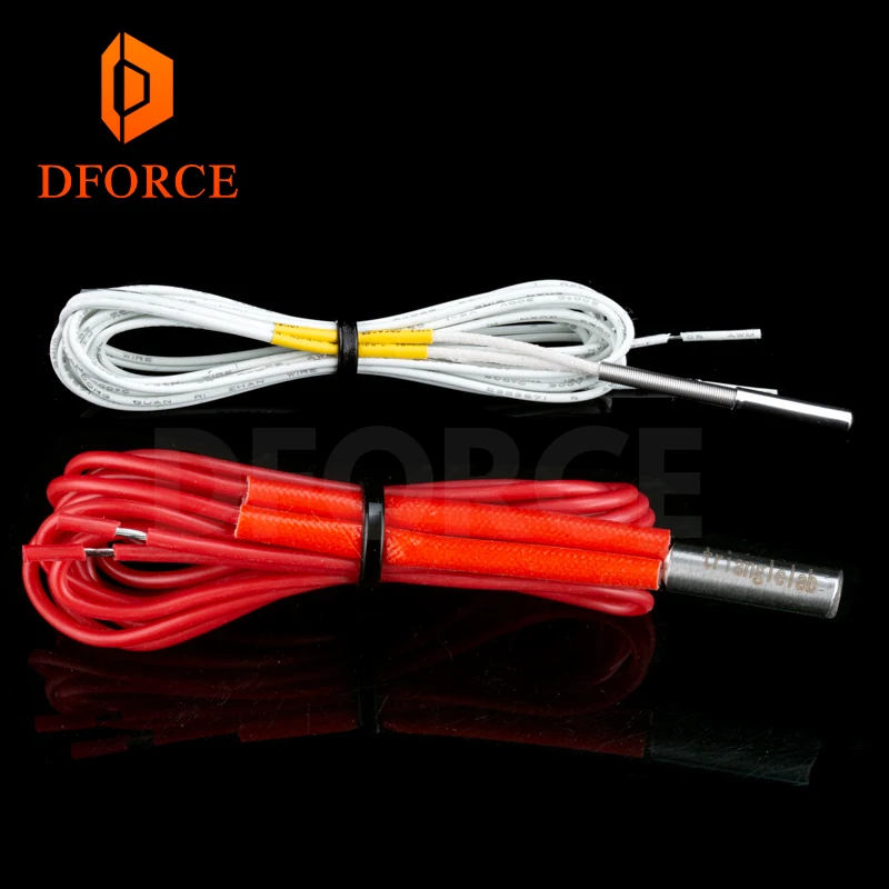 Картридж термистора Dforce 260 и нагревательный картридж для E3D hotend v6 блок фото |