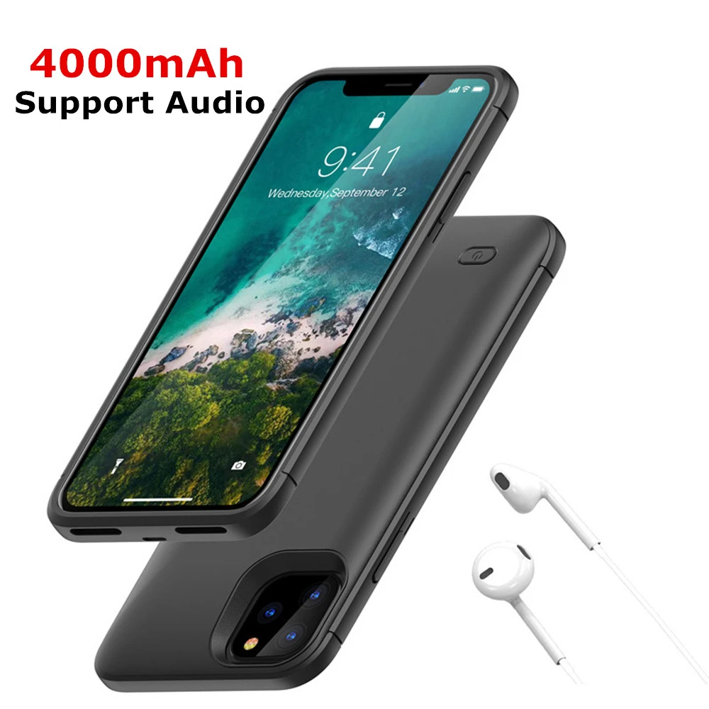 Чехол с внешним аккумулятором для iPhone 11 Pro Max противоударный чехол Pro|Чехлы