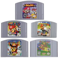super smash bros mario party 2 marlo kart game card 2 for nintendo 64 video games cartridges n64 console us versiontoys gift