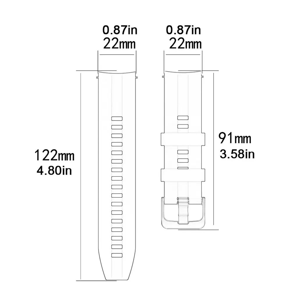 

Sports Silicone Wrist Strap for Xiaomi Huami Amazfit GTR 47mm Band for Huami Amazfit Bip lite Watch Bracelet watchband