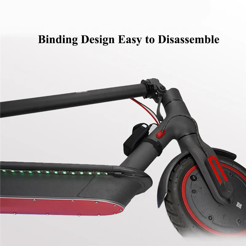 

LED Strip Flashlight Bar Lamp Set for Xiaomi M365 Electric Scooter Skateboard Night Light Scooter Accessories