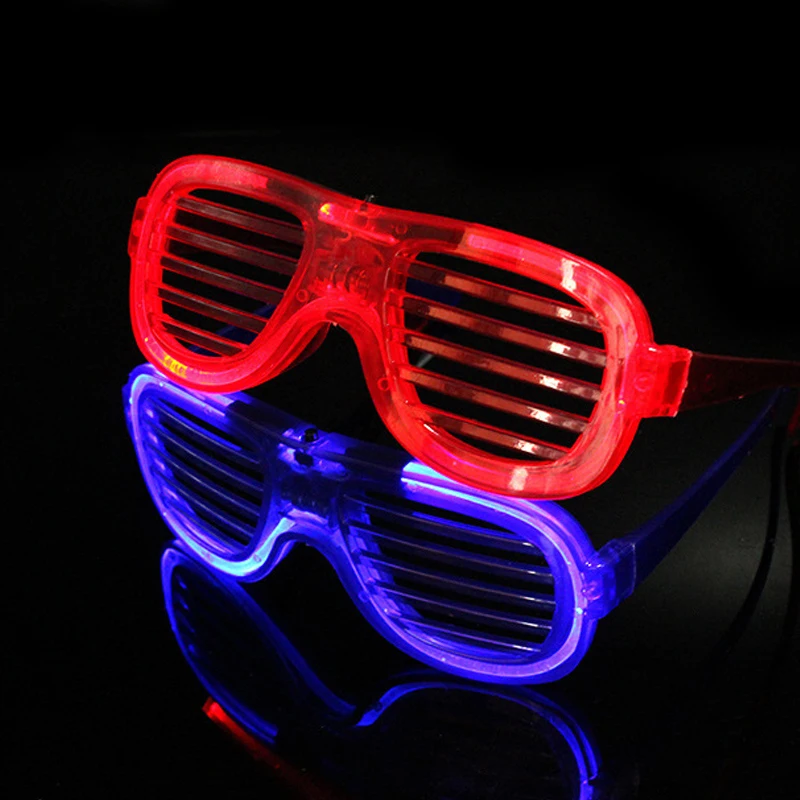 5 шт. хит продаж модные мигающие светодиодные очки на Рождество день рождения