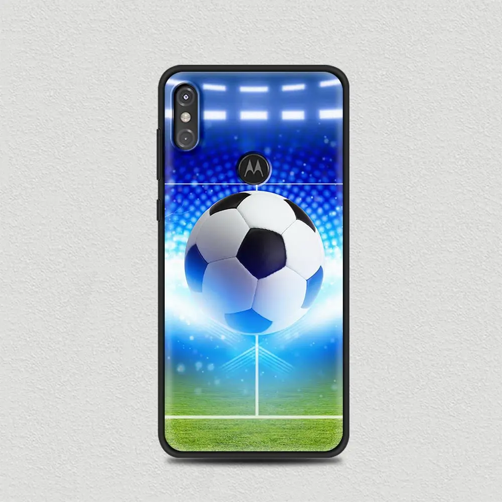 

Silicone Soft Case For Motorola Fusion G8 Power Lite One Hyper G9 G E7 Play Edge Plus E6s Capa Cover soccer ball basketball