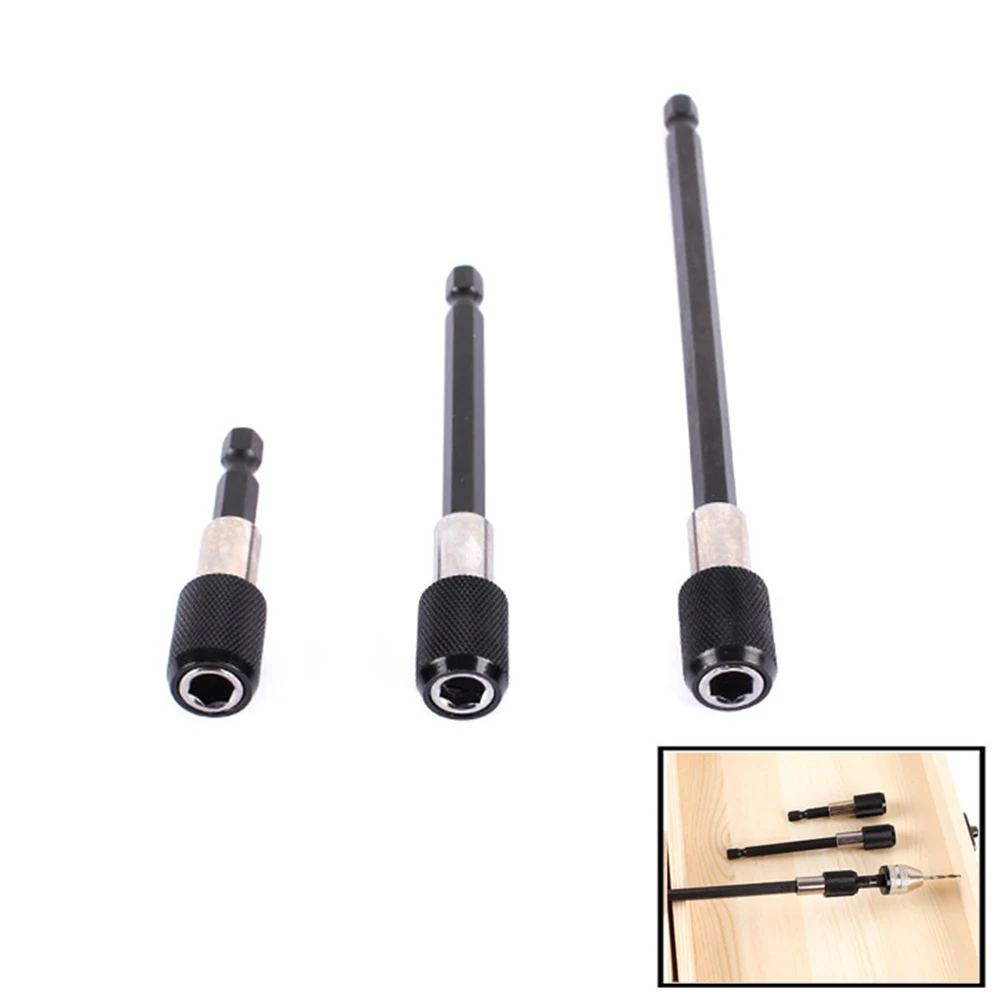 

Pack Drill Socket Adapter kit 1/4\" 3/8\" 1/2\" Impact Hex Nut Driver Bit