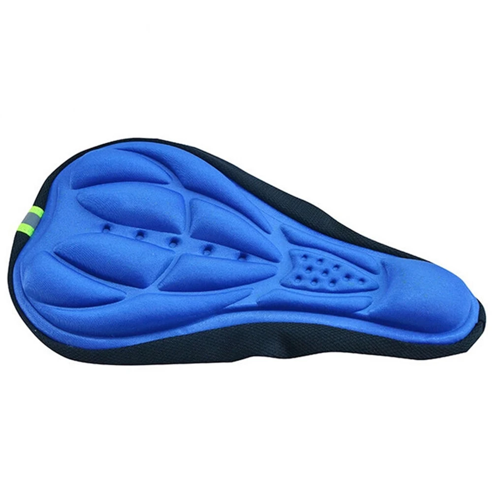 1Pcs New Cycling Bike Bicycle 3D Silicone Gel Pad Saddle Sea