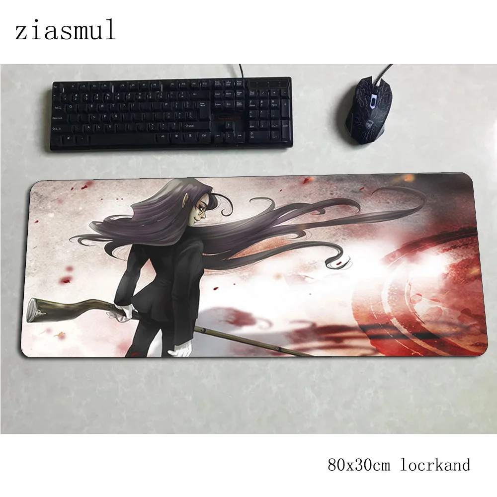 Hellsing коврик для мыши 800x300x3 мм, компьютерный коврик для мыши, геймерский геймпад, ПК, толстый игровой коврик для мыши, офисный коврик для мыши