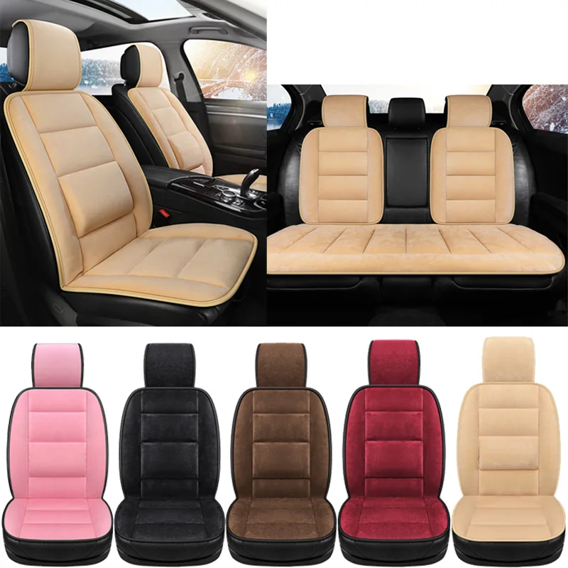 

Чехол для автомобильного сиденья сохраняет тепло зимой, не скользит, не двигается, флокирующая ткань, подушка для автомобильного сиденья для Opel Corsa, удобный X2 X35
