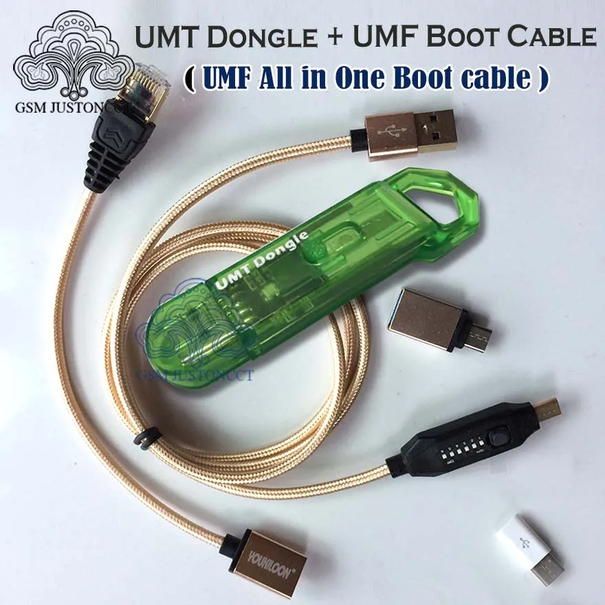 UMT Dongle Key + umf универсальный кабель для загрузки Samsung Huawei LG ZTE Alcatel ремонт и