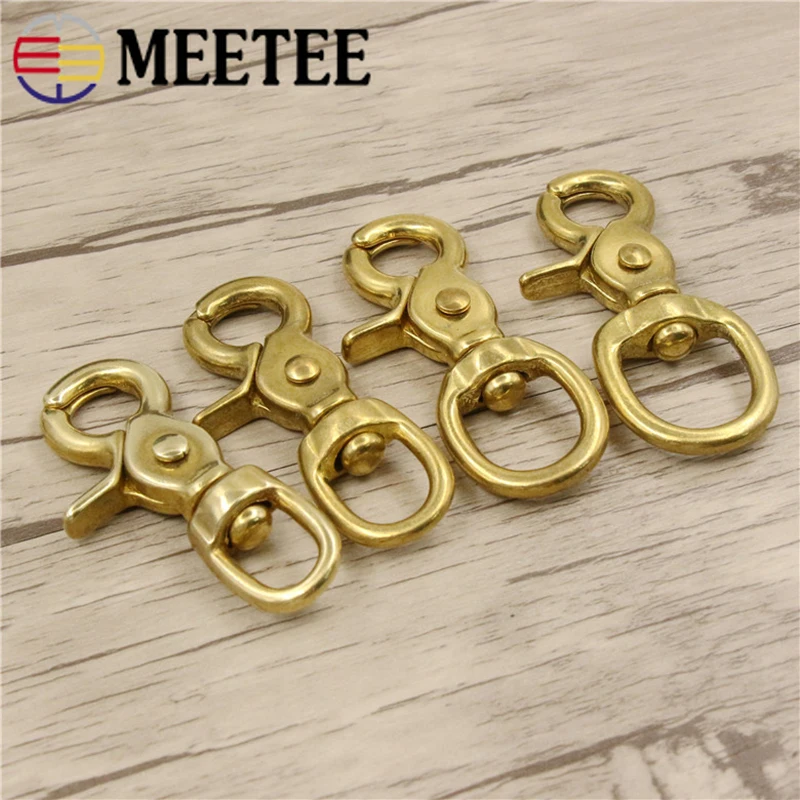 2 шт. 14 38 мм Твердые Латунные металлические пряжки для сумки DIY ремни ошейника