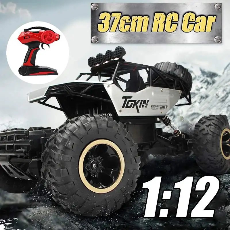 Большие 37 см 4WD RC автомобили обновленная версия 2,4G радиоуправляемые игрушечные машинки RC багги~ скоростные грузовики внедорожные Грузовики Игрушки для детей