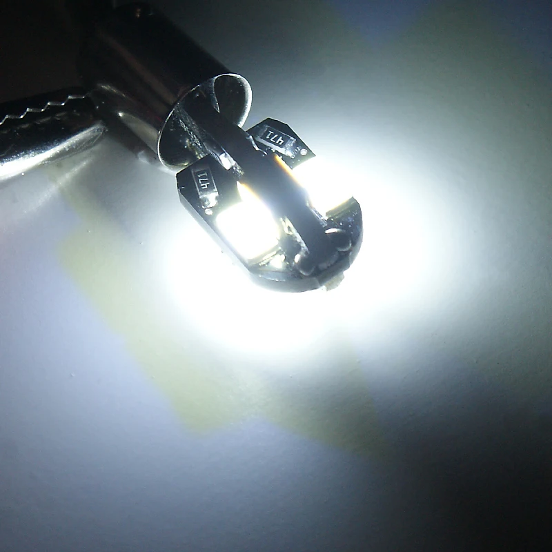 10 шт. BA9S led 233 T4W 8smd 5630 Светодиодная силиконовая Лампа Внутреннее освещение для