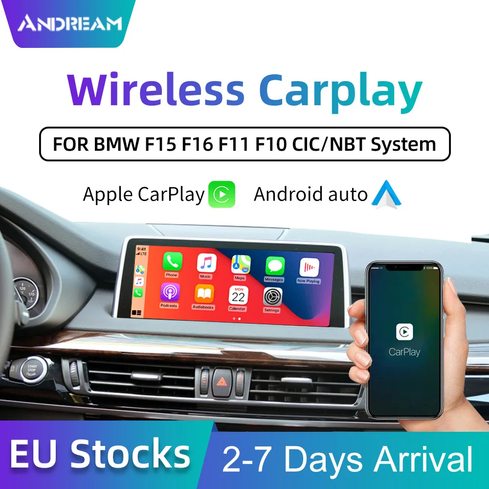 Для bmw E70 E71 CarPlay беспроводная apple Carplay для E90 E92 CIC nbt система серии F3x F10 F11 Android авто
