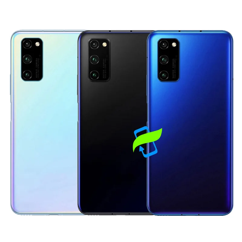 Задняя крышка батарейного отсека для Huawei Honor V30 Pro задняя стеклянный чехол без