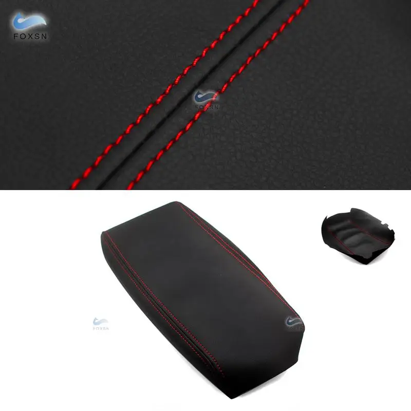 

Для Dodge Charger 2008 2009 2010 кожа из микрофибры для салона автомобиля центральное управление подлокотник чехол наклейка отделка