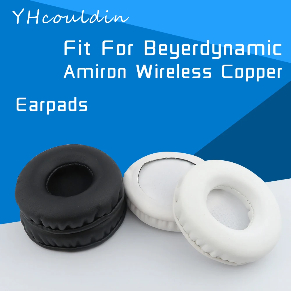 YHcouldin-almohadillas para auriculares, accesorio de cobre inalámbrico para Beyerdynamic Amiron, cuero de repuesto