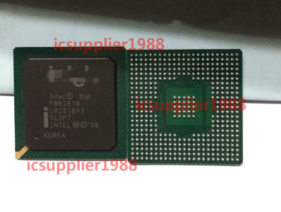 Concentrador de controlador de memoria y gr&aacute;ficos FW82810, FW8281O, SL3P7, FW82810-SL3P7, BGA, 1 unidad-0