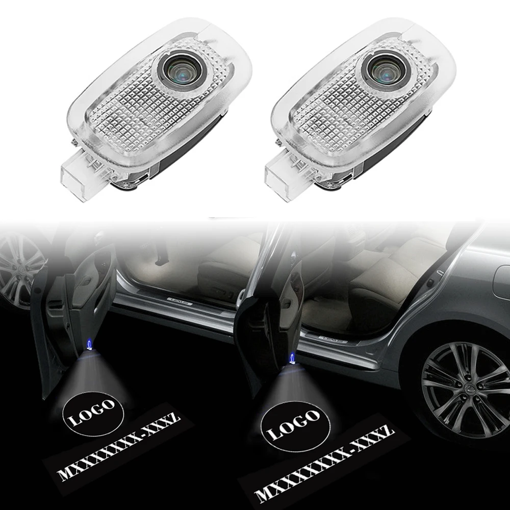 

2 Pcs Led Car Door Logo Decor Light For Mercedes Benz W221 S Class Laser Project Lamp Ghost Shadow Flashlight Spotlight Luces