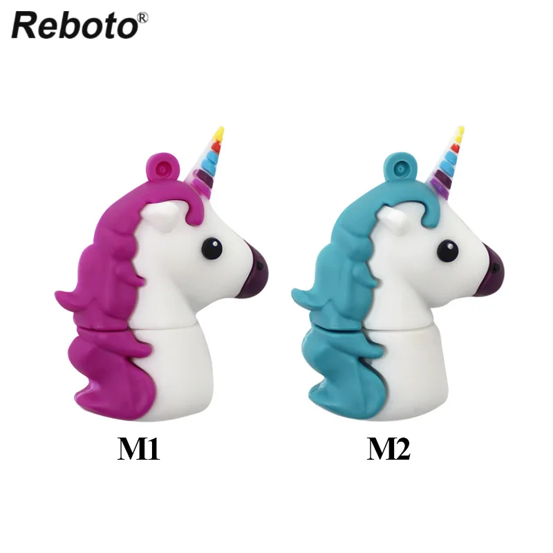 Мультяшный единорог милый флеш накопитель USB флешка 8 гб 16 32 64 cle usb ключ лучший