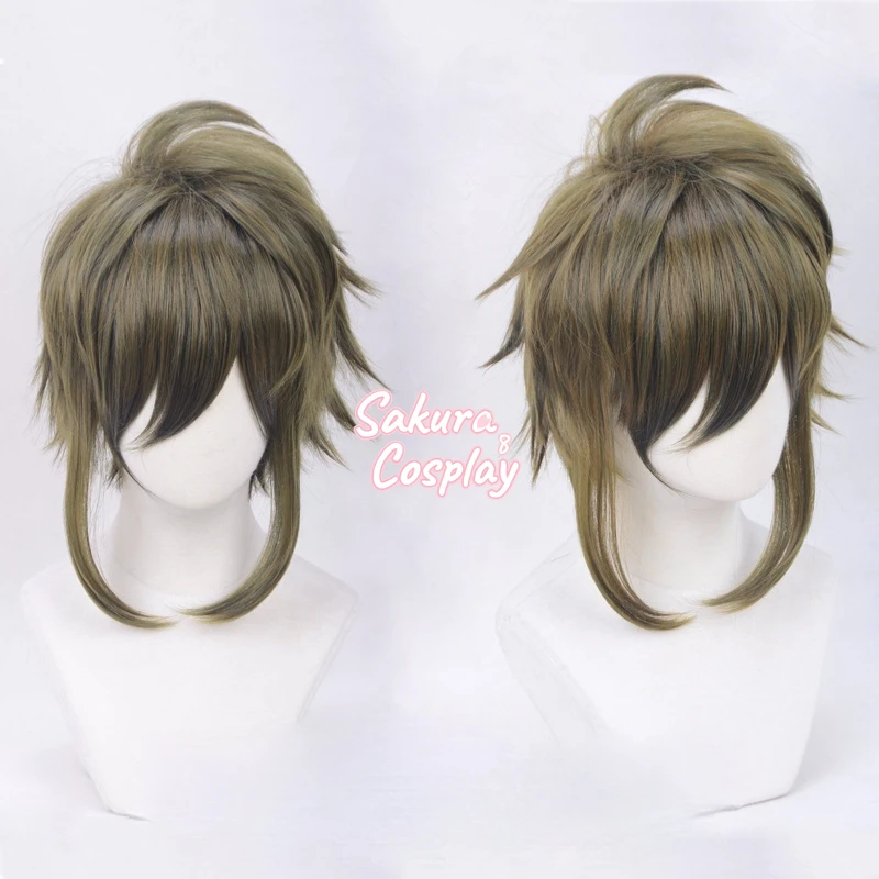 

IDOLiSH7 Yamato Nikaido Cosplay Leader Short Green Costume Heat Resistant Synthetic Hair Halloween Carnival Party + Free Wig Cap