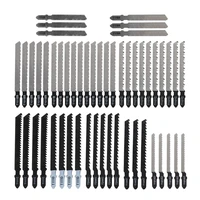52 t shaped jig saw blade sets various metal steel jigsaw blade accessories for plastic wood cutting tools