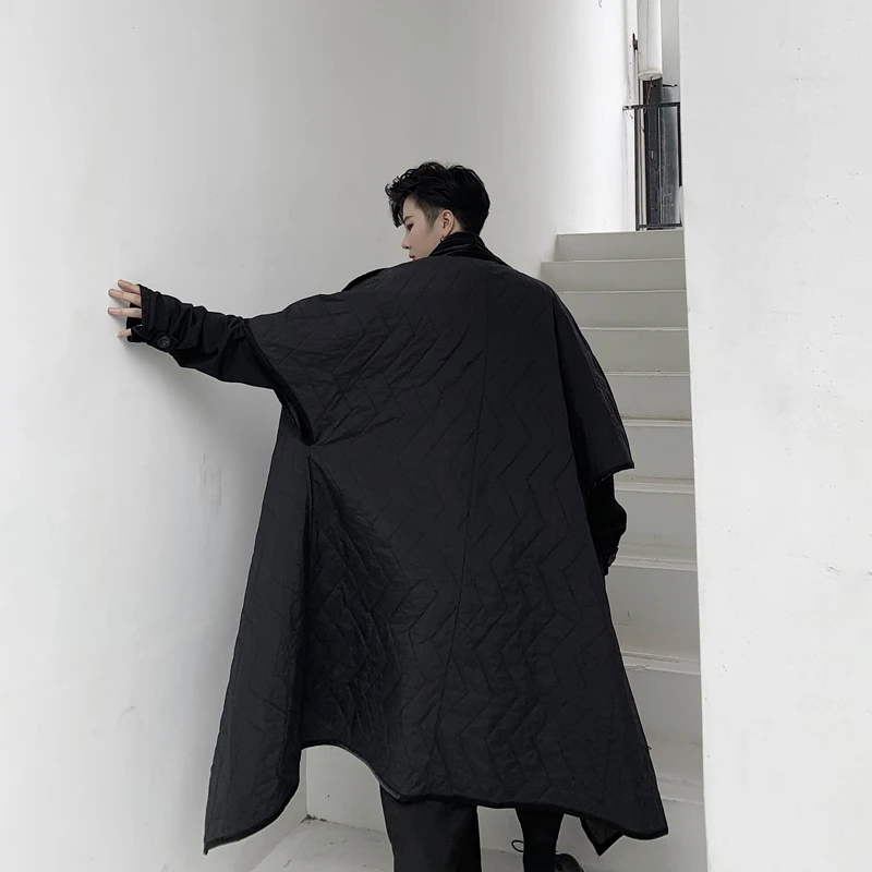 Роскошный бренд 2020 осенне-зимнее мужское тонкое пальто с рукавом средней длины