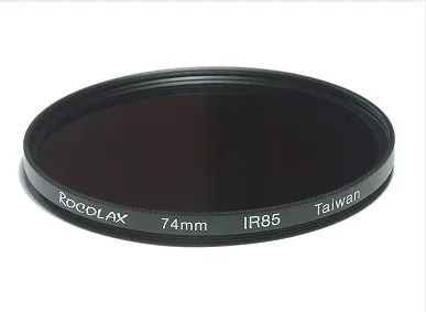 

74mm 720 760 850 950 1000 nm IR Infrared Infra-Red Filter for canon nikon sony H9/H50 dv Camera Camcorder