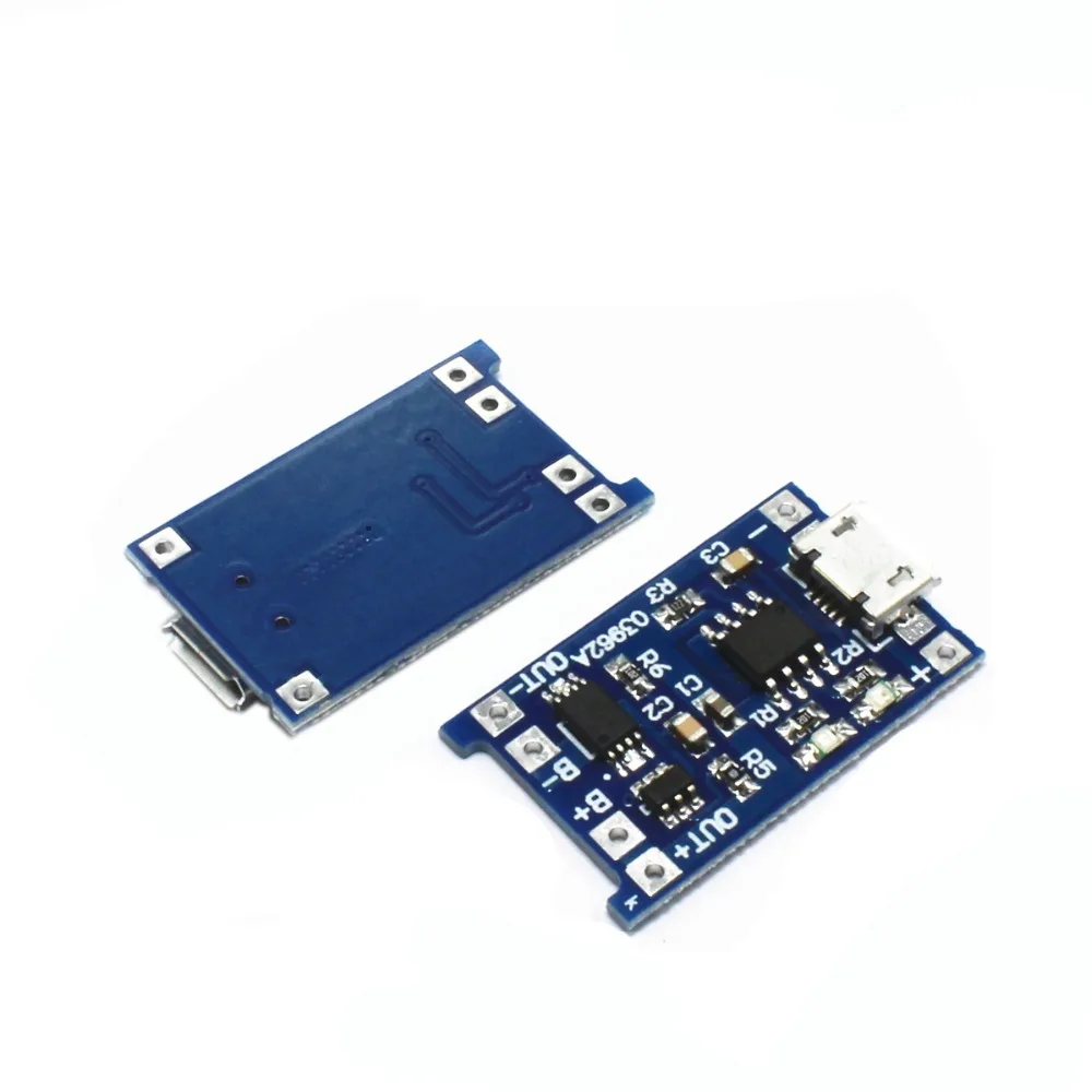 Официальная DOIT 5V Micro USB 1A 18650 зарядная плата литиевой батареи с защитным зарядным модулем